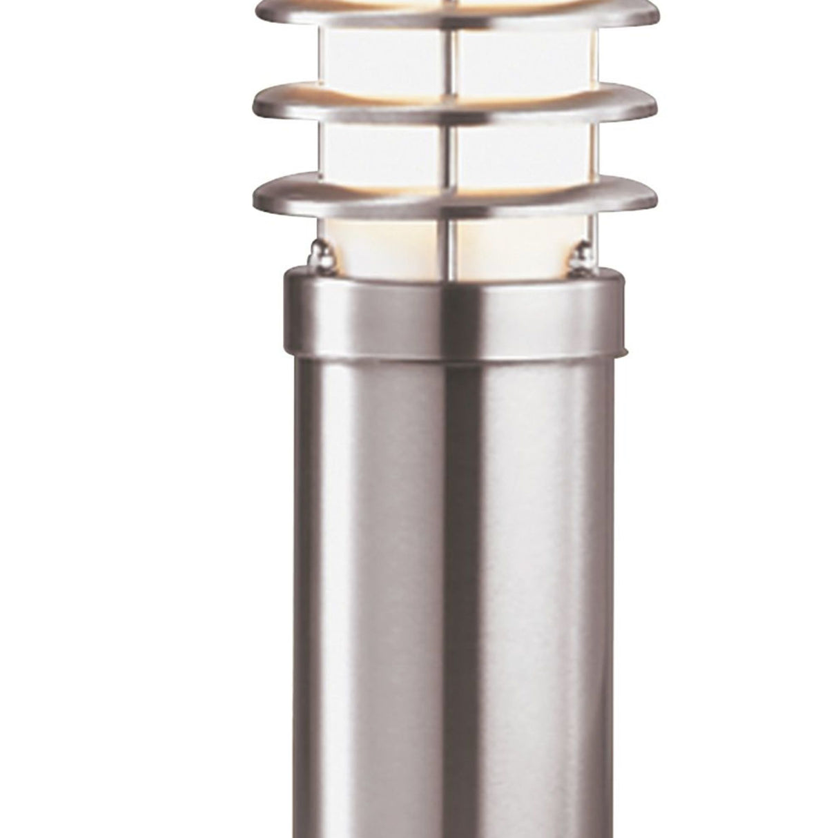 Searchlight Electric Louvre Outdoor Post - Stainless Steel Metal & Polycarbonate 052-450