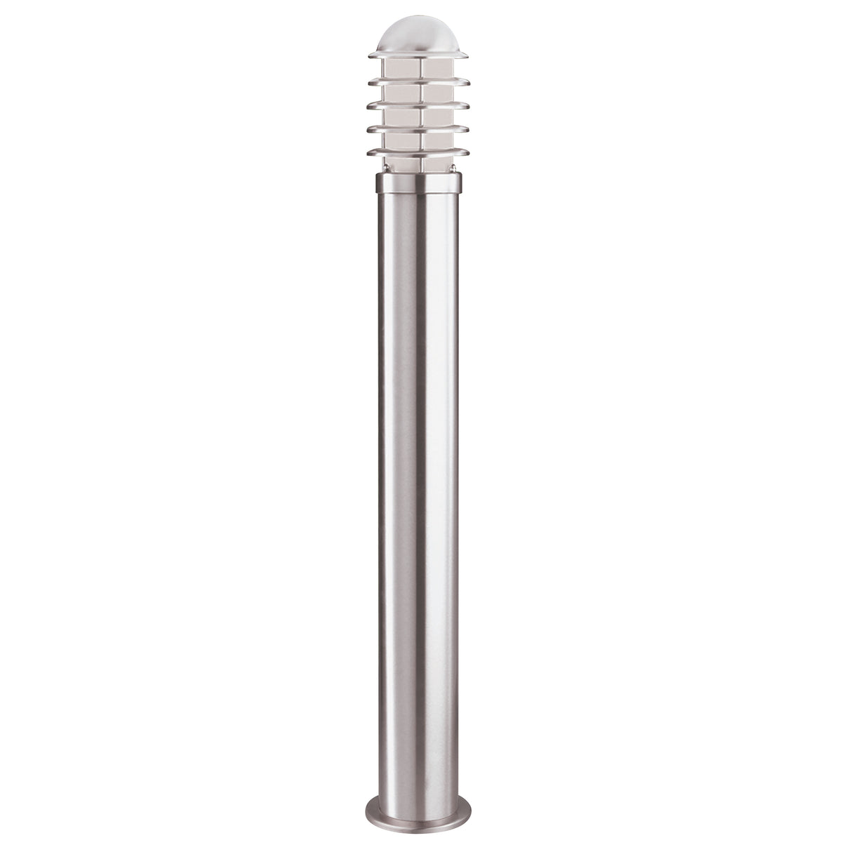 Searchlight Electric Louvre Outdoor Post - Stainless Steel Metal & Polycarbonate 052-900