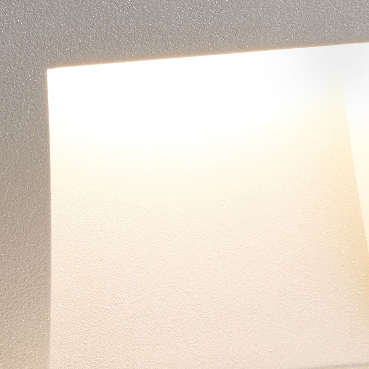 Searchlight Electric Ankle Outdoor Wall Light - Grey Aluminium & Frosted Glass 0661GY