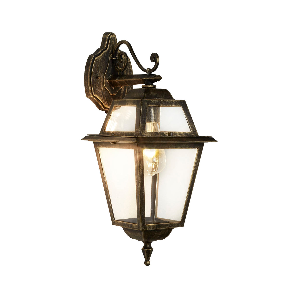 New Orleans Outdoor Downlight - Black Gold, Clear Glass,IP44