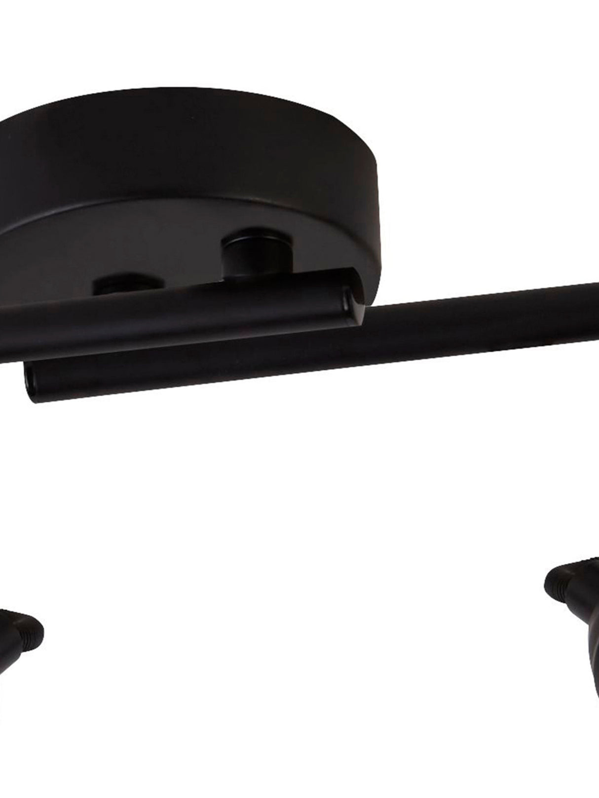 Searchlight Electric Focus 4Lt Split Bar Spotlight - Black Metal 1544BK