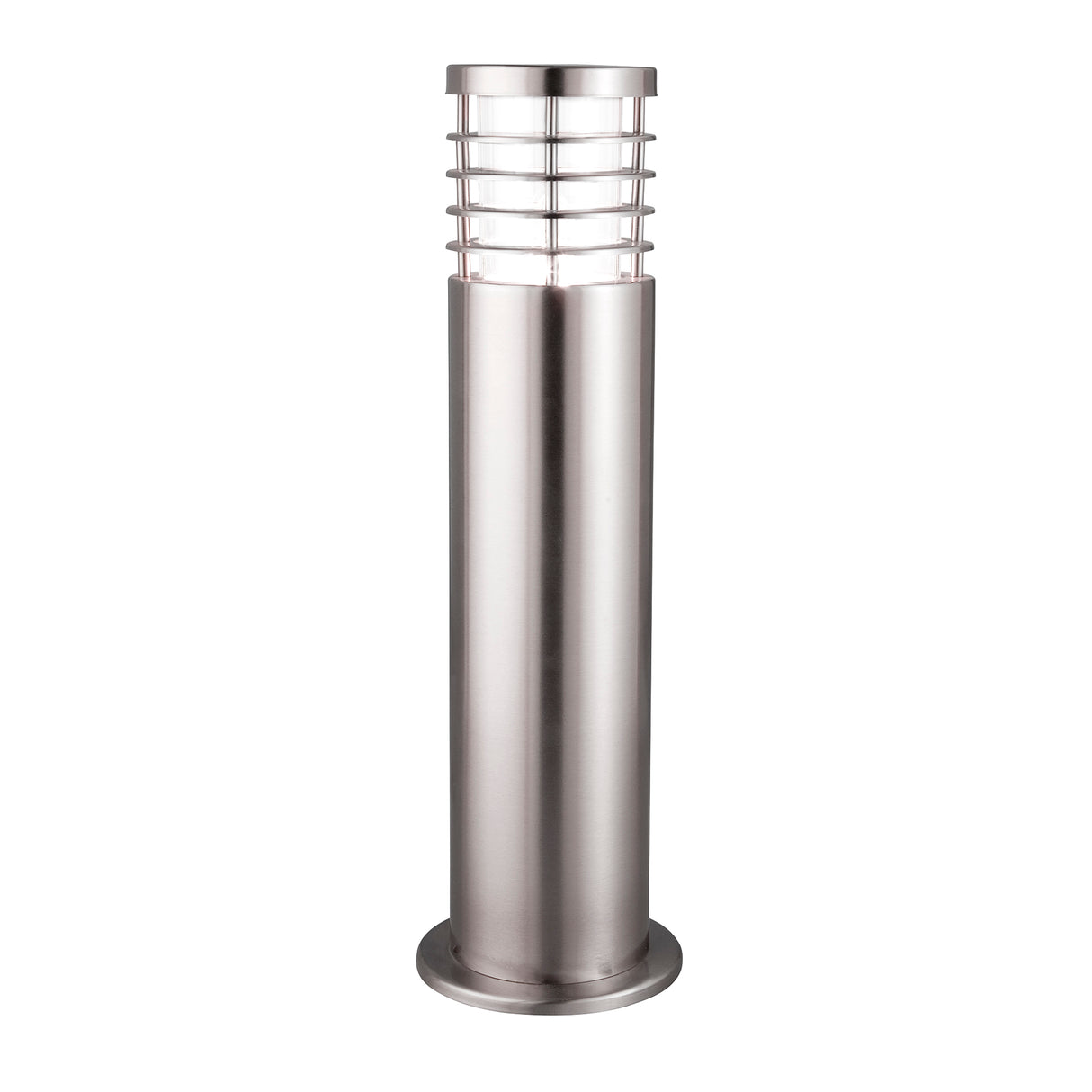 Louvre Outdoor Post - Stainless Steel & Polycarbonate, IP44
