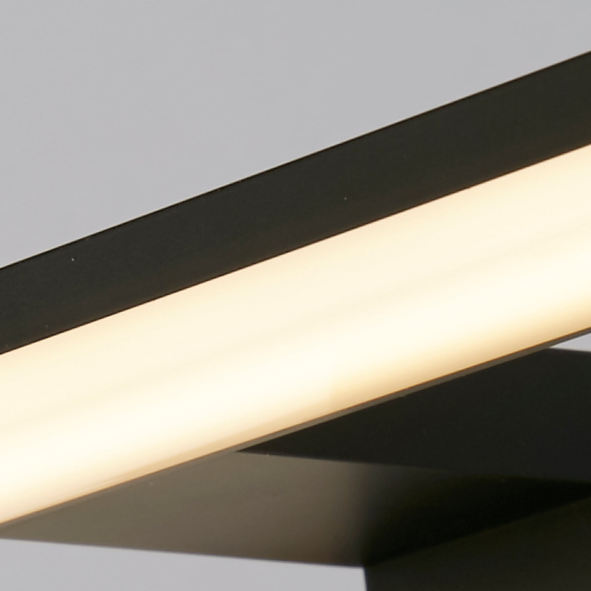 Searchlight Electric Kos - LED Bathroom Mirror Light - Black 17003-40BK