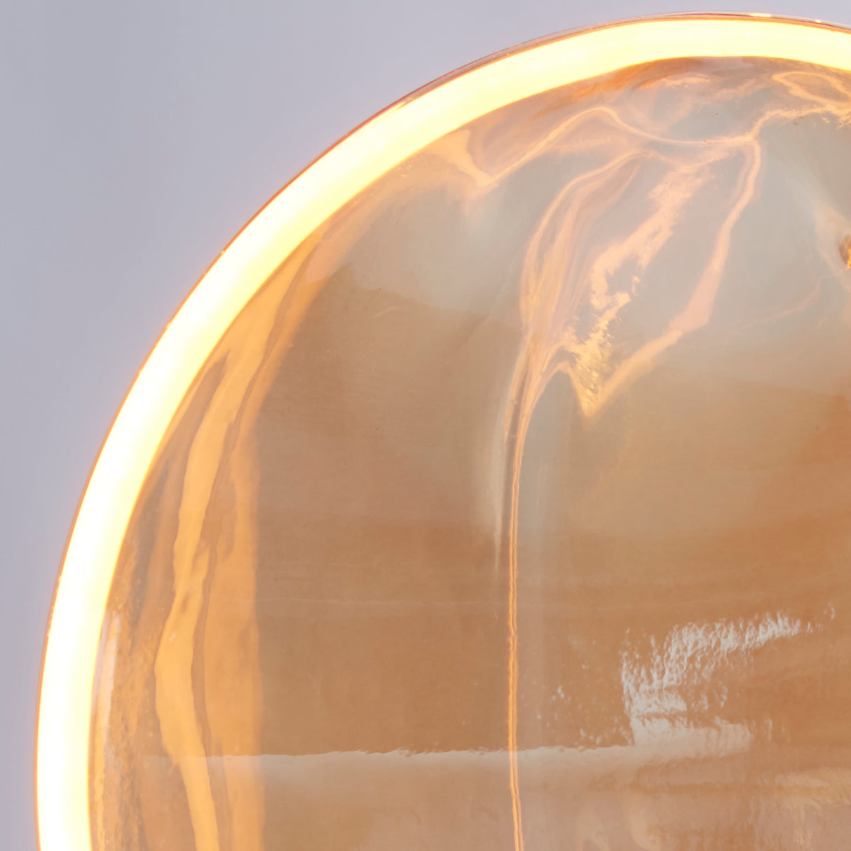 Searchlight Electric Decorative Lamp - Amber Glass,4W,1800K,190Lm 18800AM