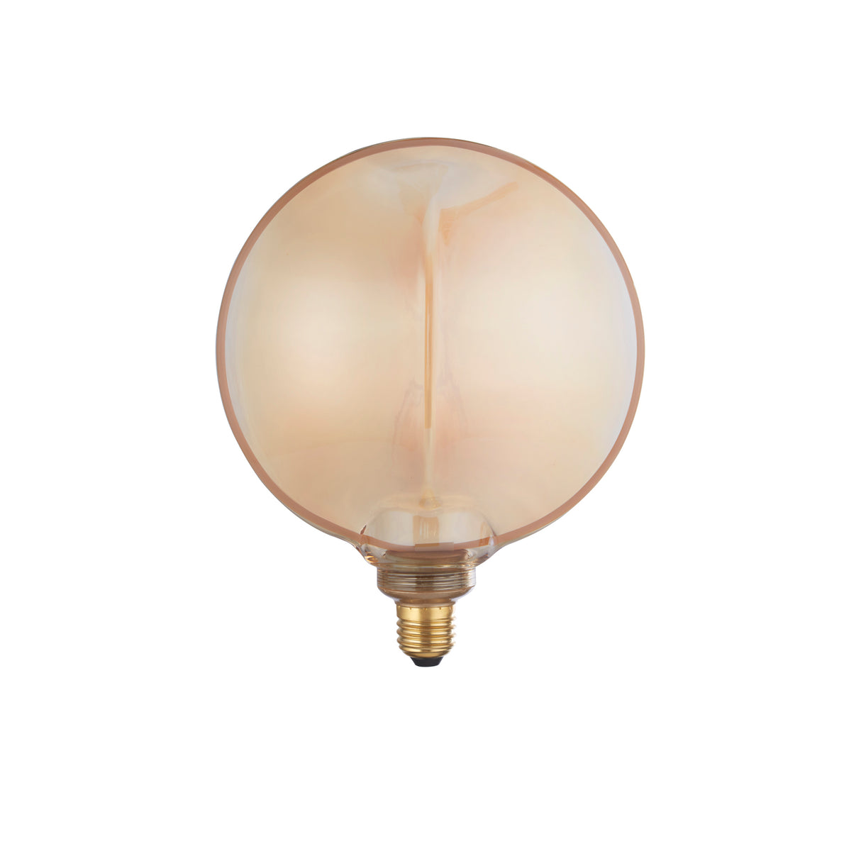 Searchlight Electric Decorative Lamp - Amber Glass,4W,1800K,190Lm 18801AM