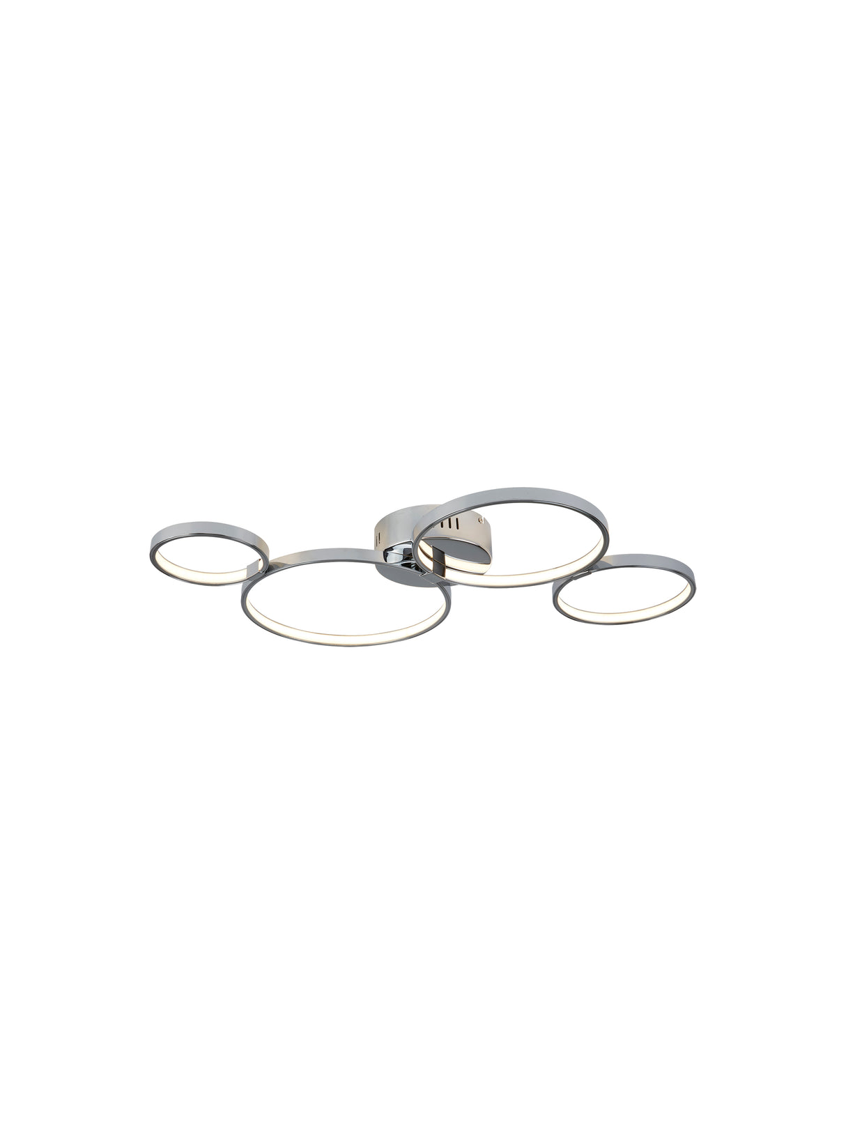 Solexa 4Lt Ring Flush - Chrome Metal