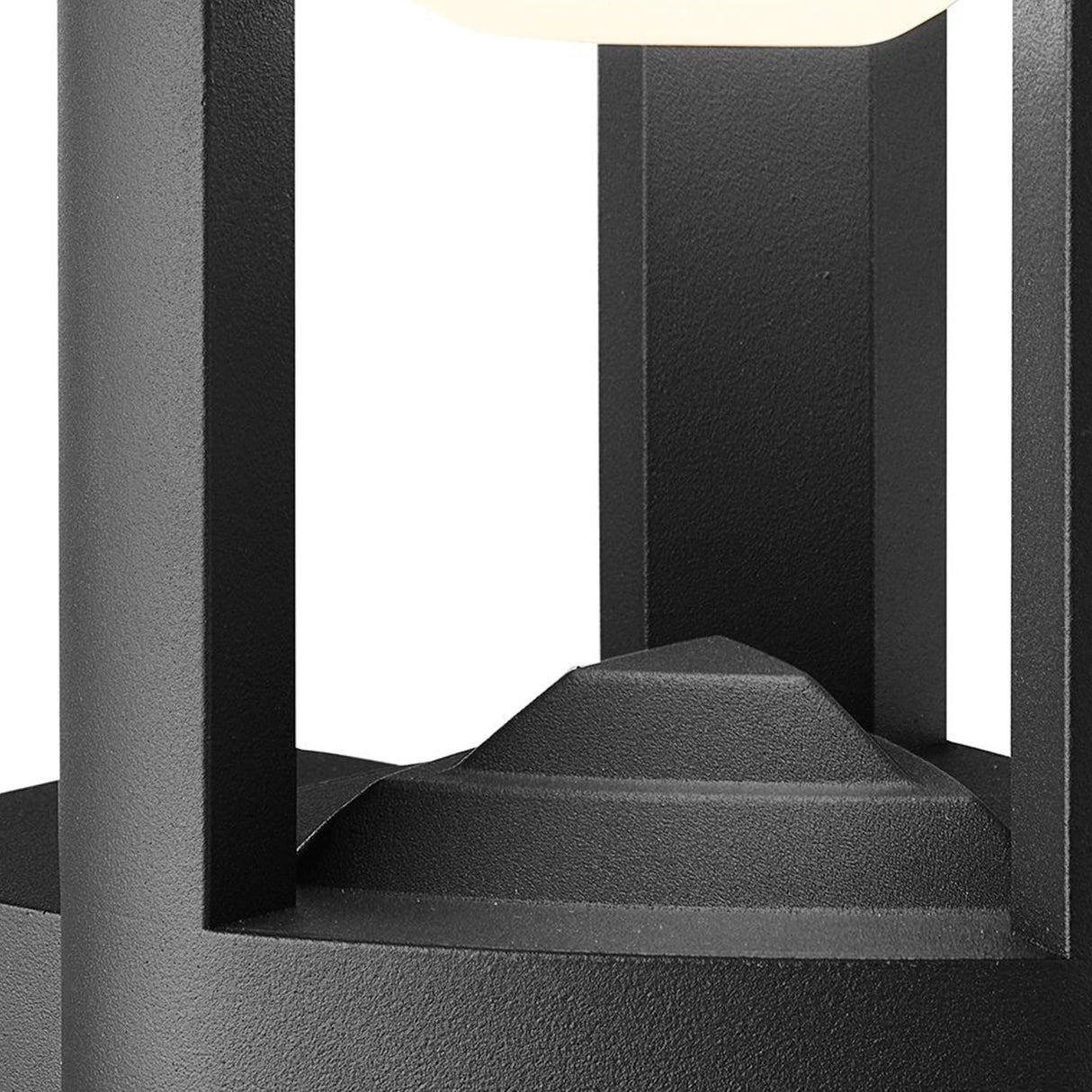 Searchlight Electric Michigan Outdoor Wall Light- Dark Grey Metal & Polycarbonate 2005GY