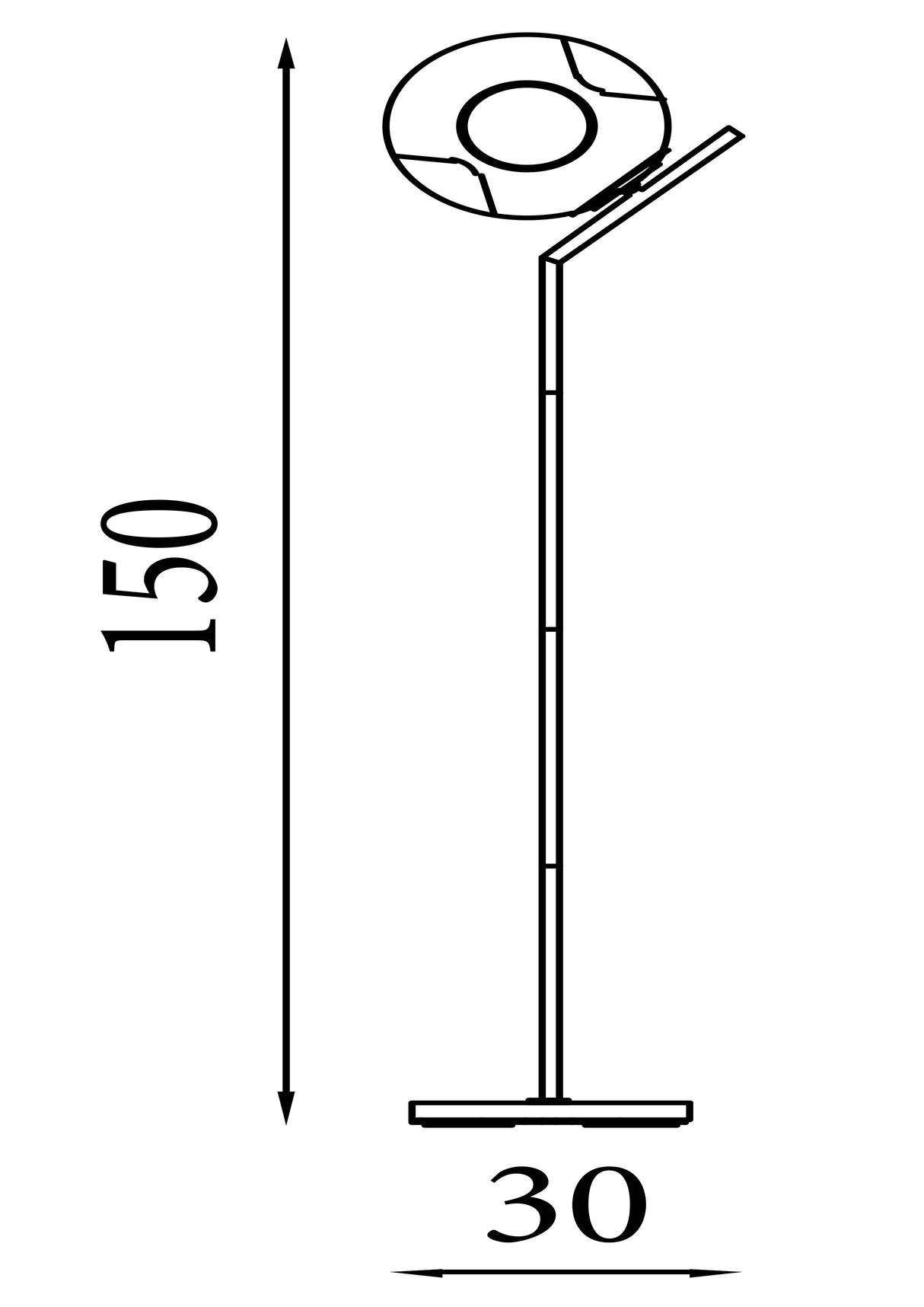 Searchlight Electric Punch Floor Lamp - Black Metal & Champagne Punched Glass 22122-1BK