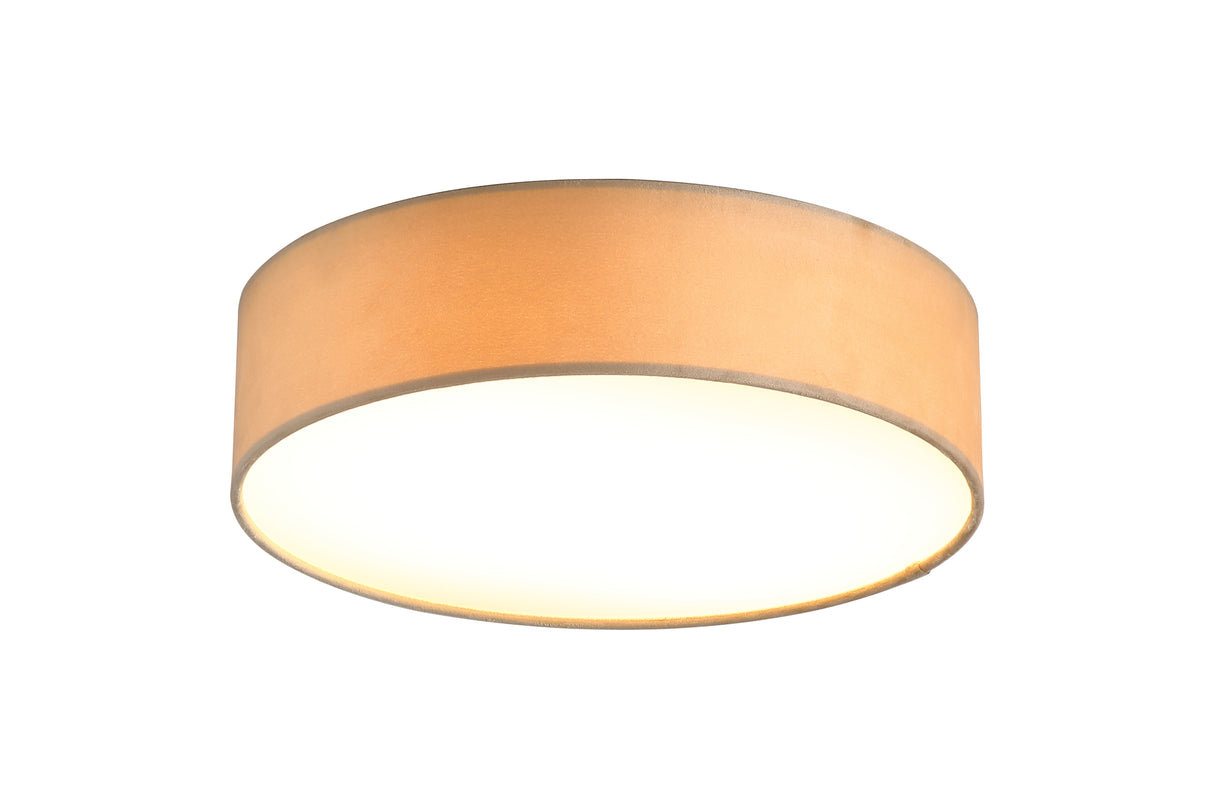 Drum 2Lt Flush, Champagne Velvet Shade