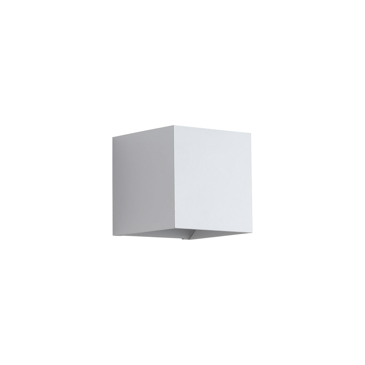 Searchlight Electric Newton Square Up&Down Wall Light, G9, White 24127WH