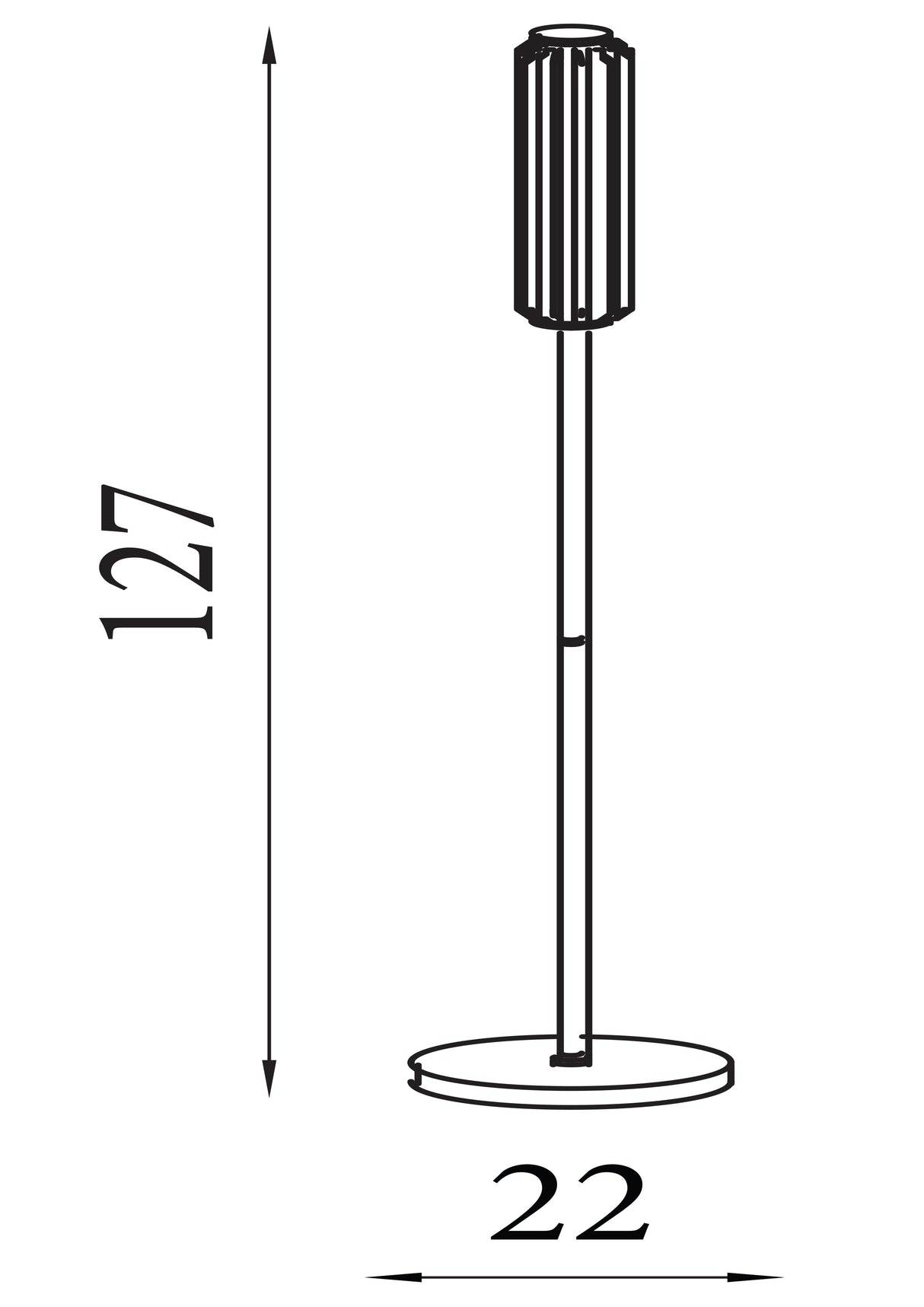Searchlight Electric Mod LED Floor Lamp, Satin Brass Metal, Opal Acrylic & Clear 26252SB