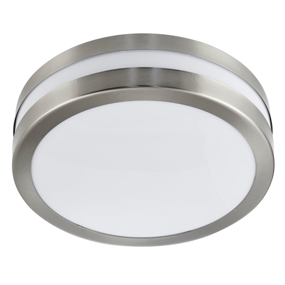 Newmark Outdoor Wall/Ceiling - Stainless Steel & Polycarb