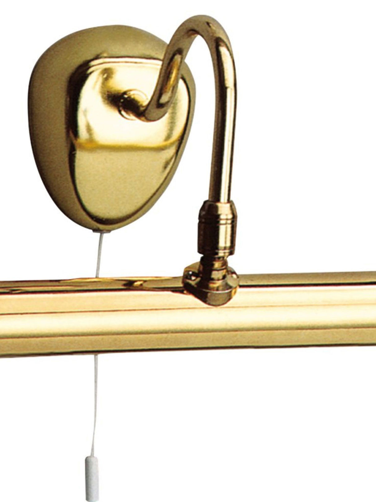 Searchlight Electric Malaga Picture Light - Polished Brass Metal 3008PB