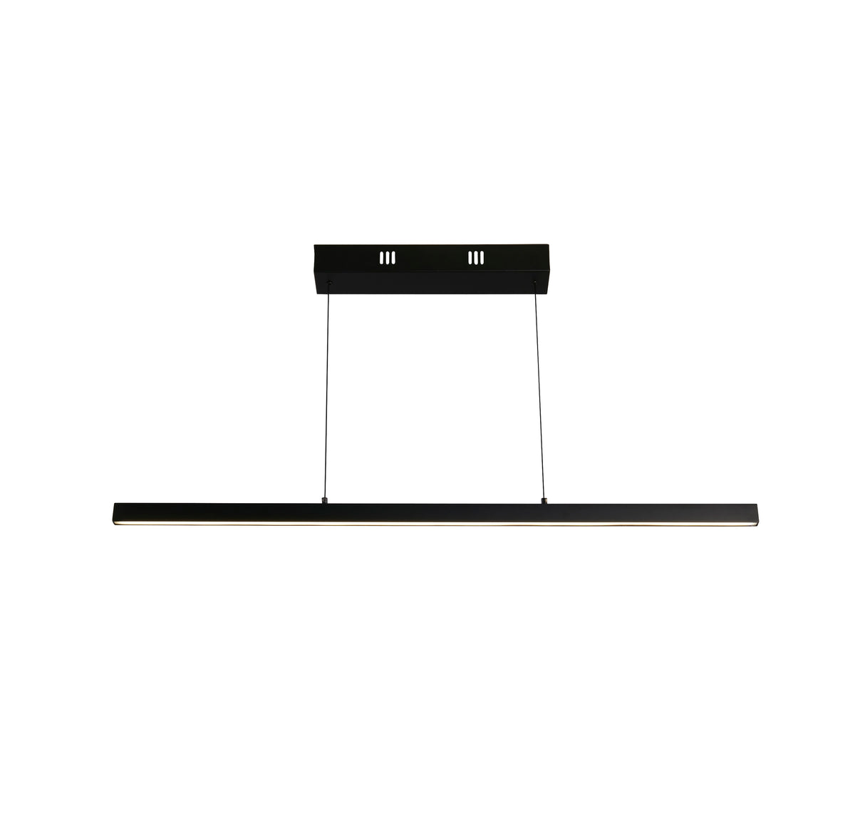 Layla Gesture Control Pendant - Black Metal & Opal Acrylic