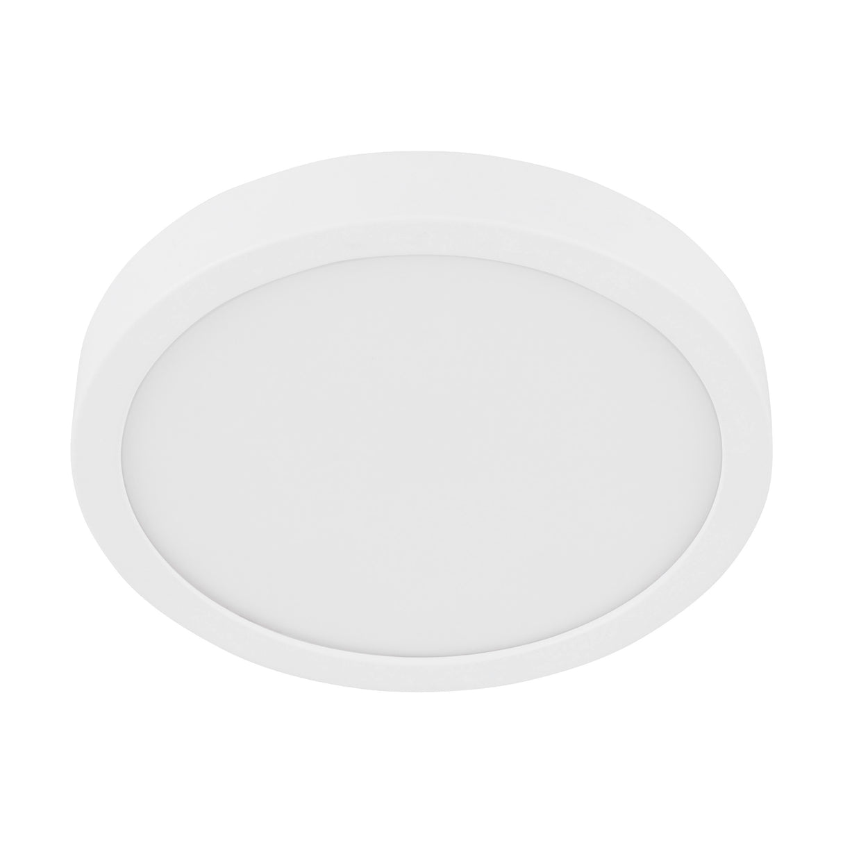 Eglo EU FUEVA?5 Bathroom LED Ceiling Light – White Steel, Round, 4000?K White Light, Indoor Lighting
