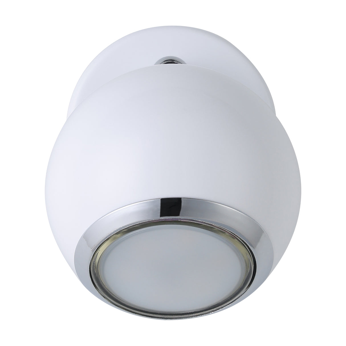 Eglo EU Bimeda LED White/Chrome Steel Single Spotlight