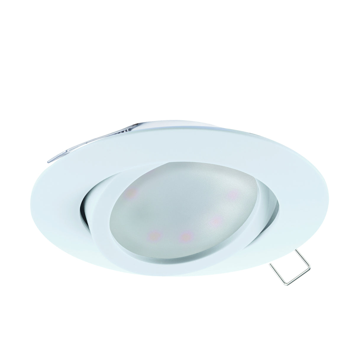 Eglo EU Tedo White LED Round Recessed Light, 8cm, 3000K