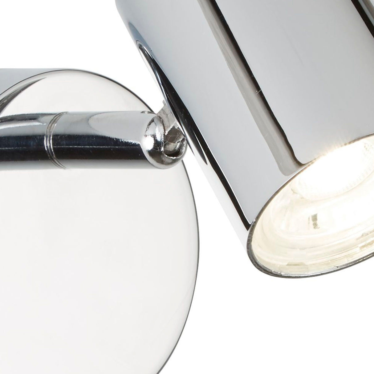 Searchlight Electric Rollo Spotlight Wall Light - Chrome Metal 3171CC