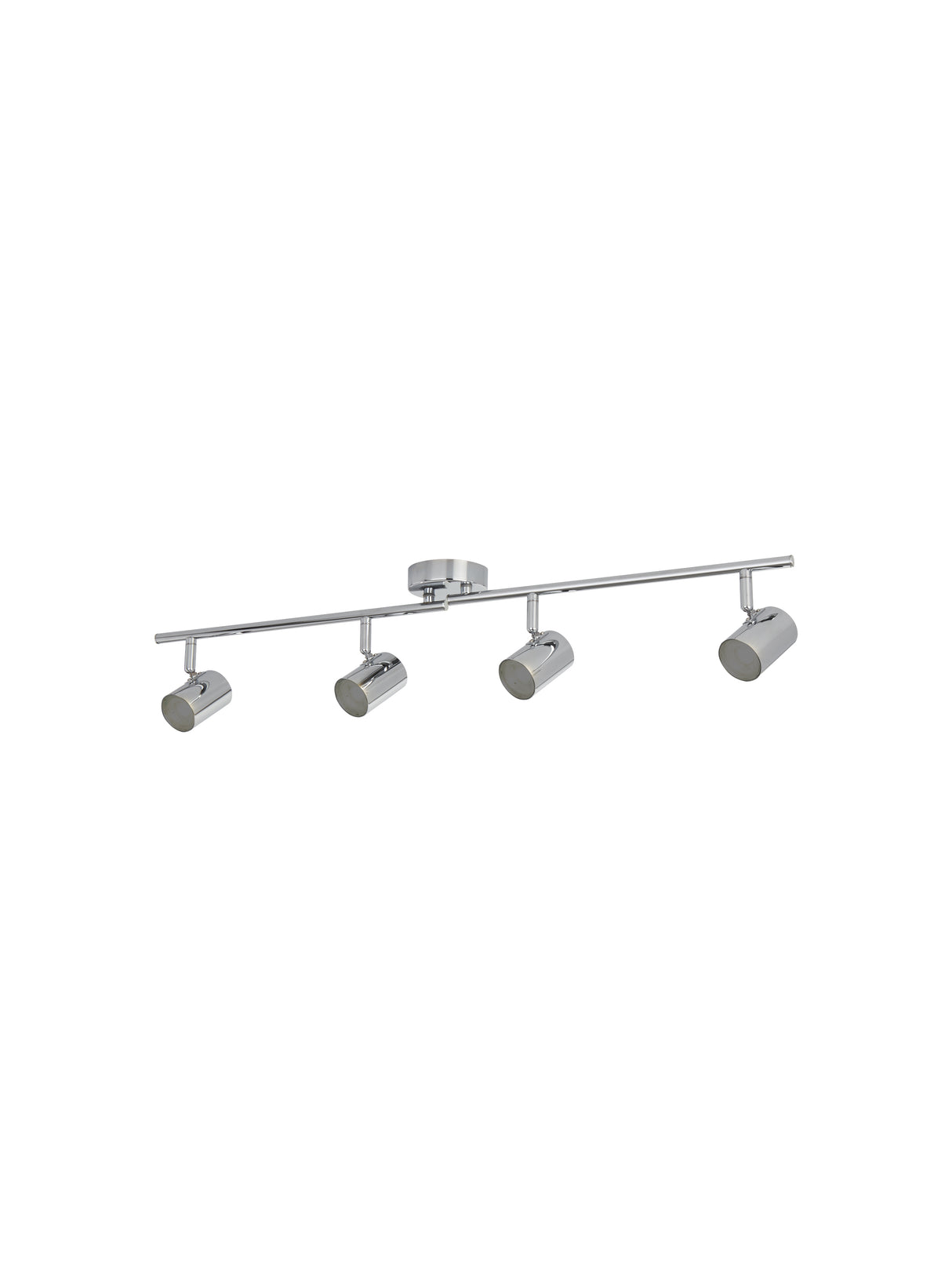 Searchlight Electric Rollo 4Lt Split Bar Spotlight - Chrome Metal 3174CC