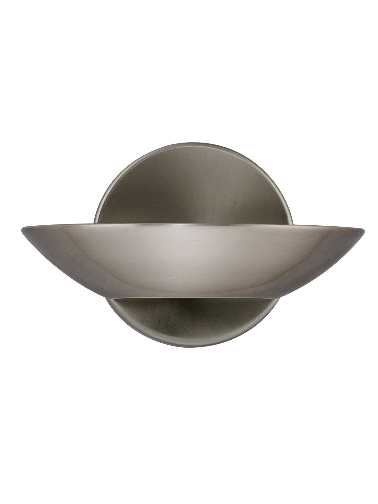Searchlight Electric Sardina Uplight Wall Light - Satin Silver Metal 3209SS