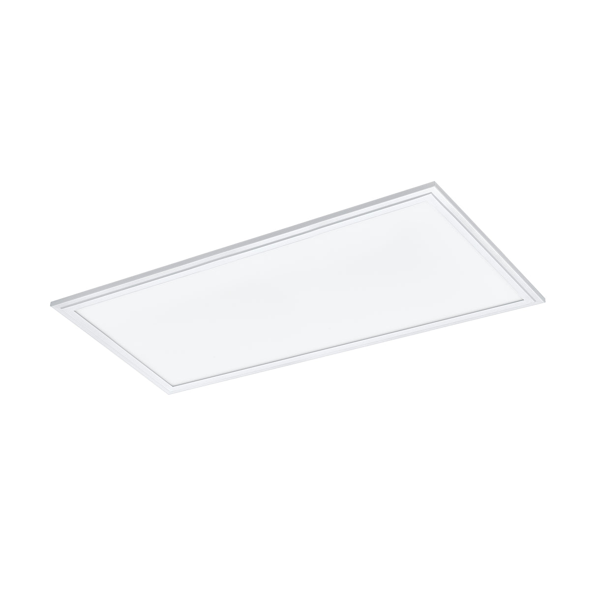 Eglo EU Salobrena-RGBW White Aluminium LED Ceiling Light, 60cm