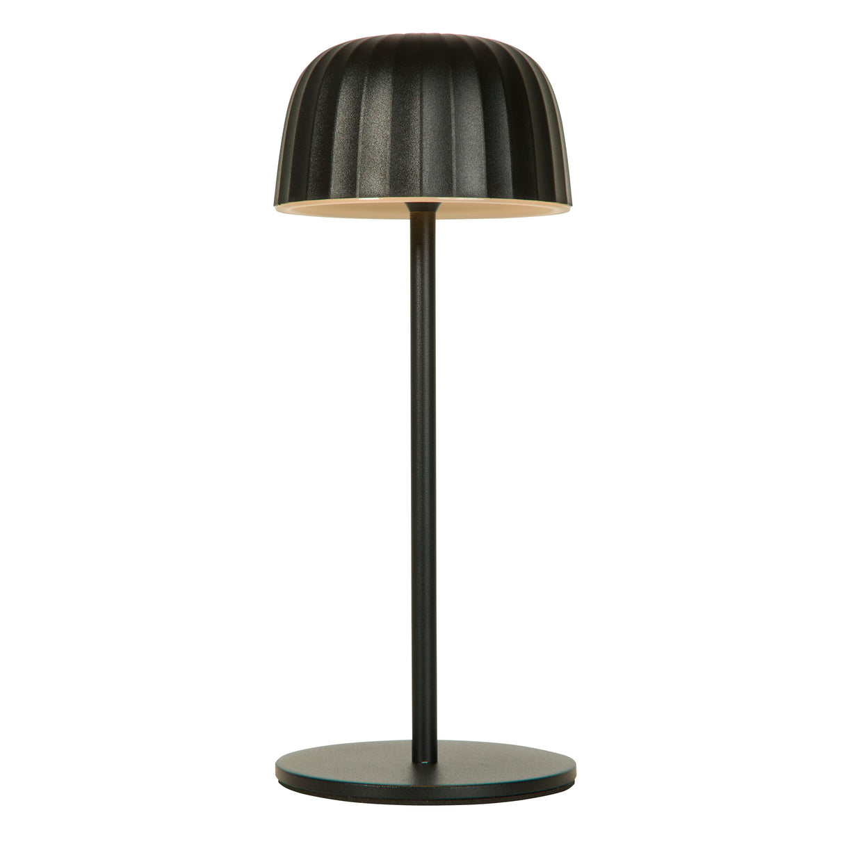 Ezra Outdoor Rechargeable Table Lamp, Black