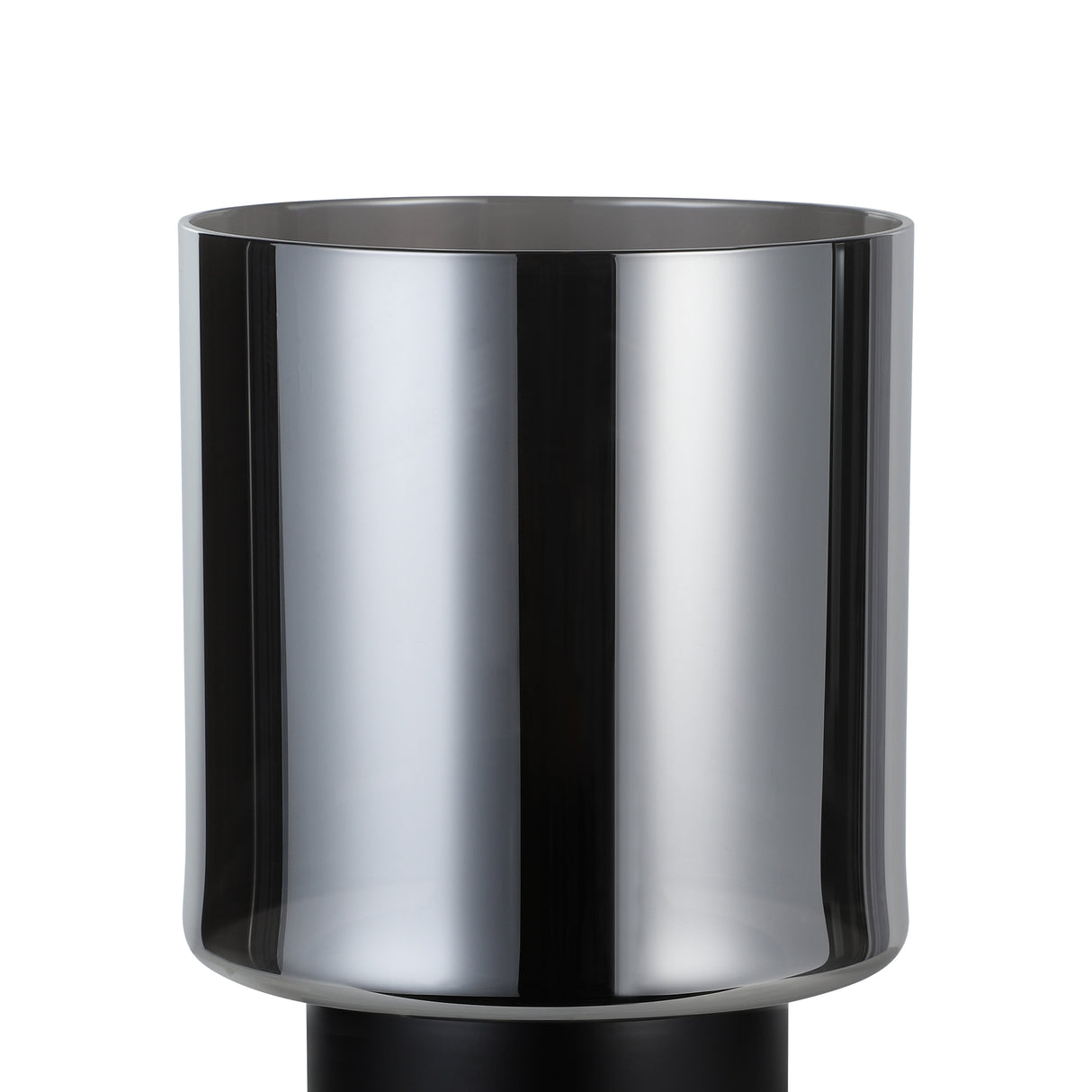 Eglo EU Gorosiba Black Steel & Glass Modern Table Lamp