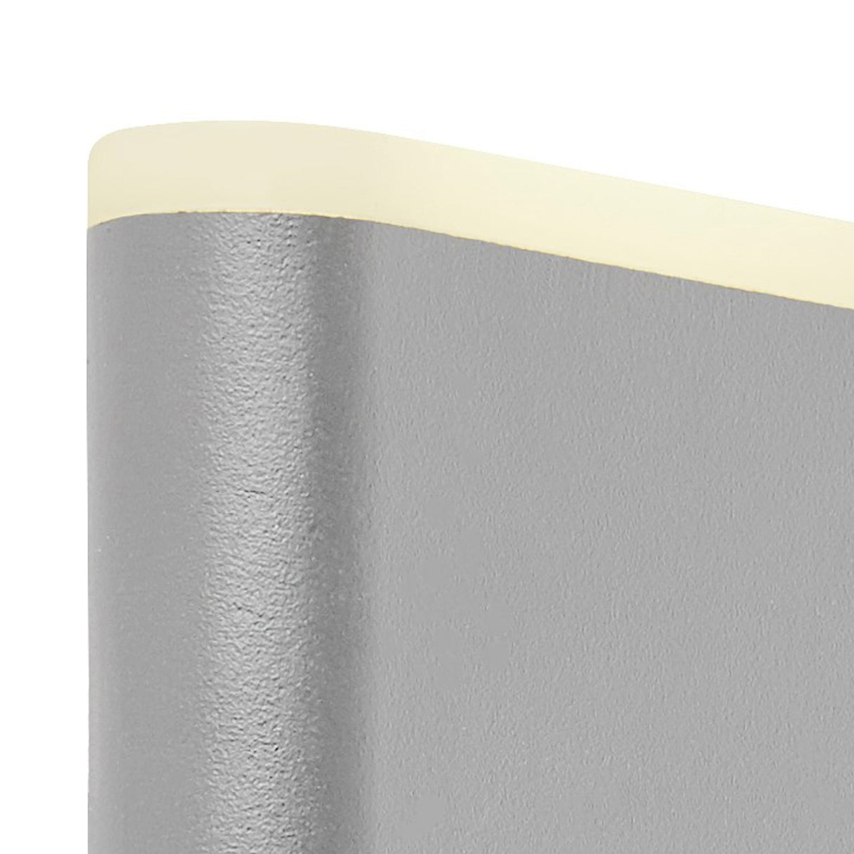 Searchlight Electric Stratford Outdoor Wall Light - Grey Metal & White Polycarb 3486GY