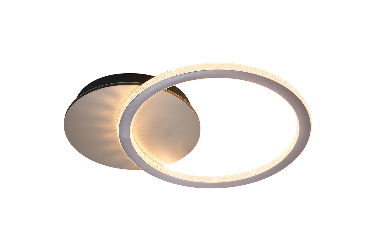Specs LED Flush, Champagne Metal
