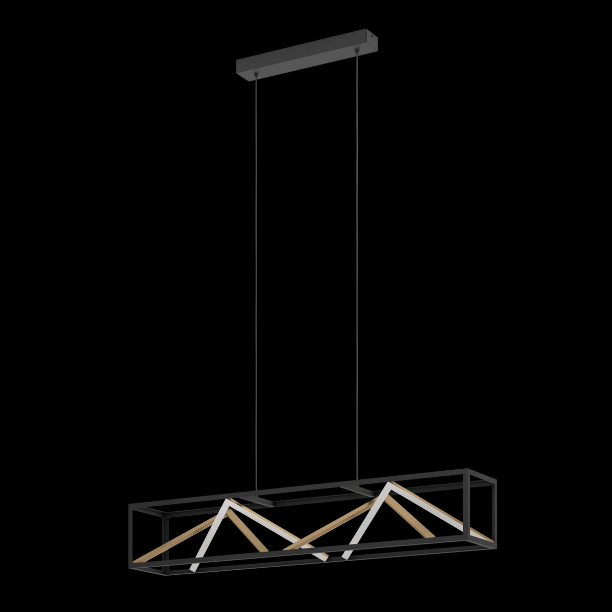 Eglo Lighting LED-CCT-HL SCHWARZ/GOLD 'PENELA' Crystal&Design from the PENELA range. Part Number - 390417