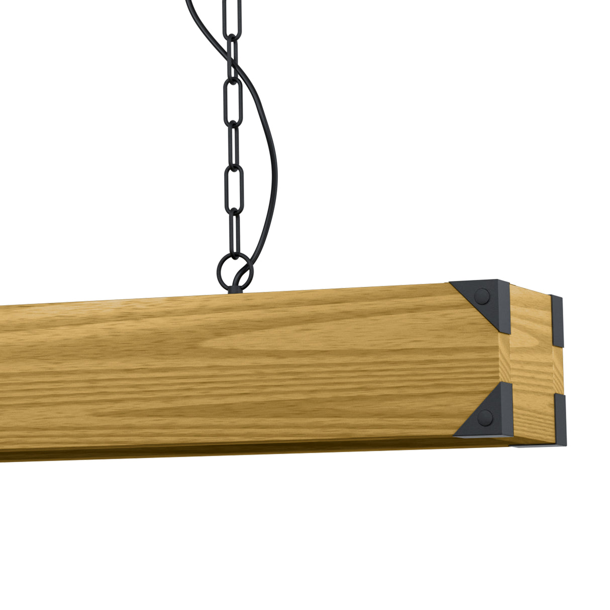 Eglo EU Harborough 4 Set Pendant Light E27 Black