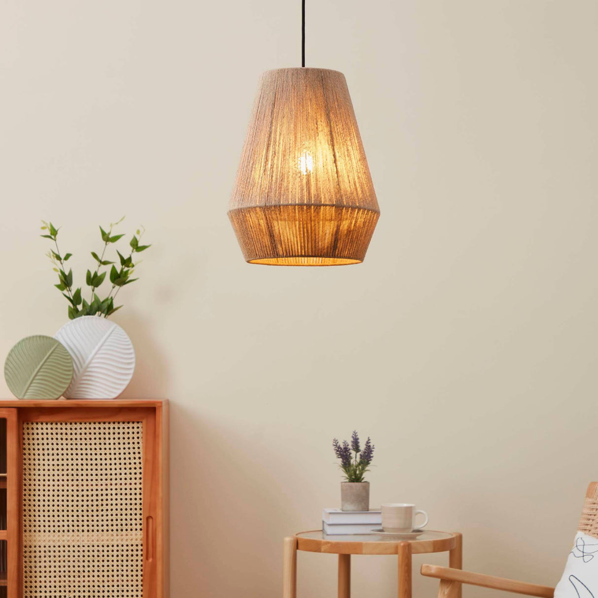 Eglo EU Alderney Single Pendant Light E27 Black