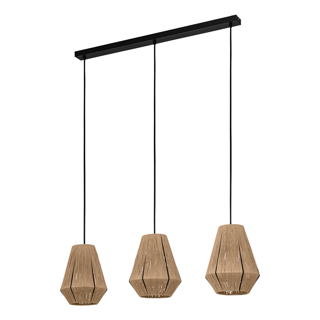 Eglo EU Alderney 3 Set Pendant E27 Black