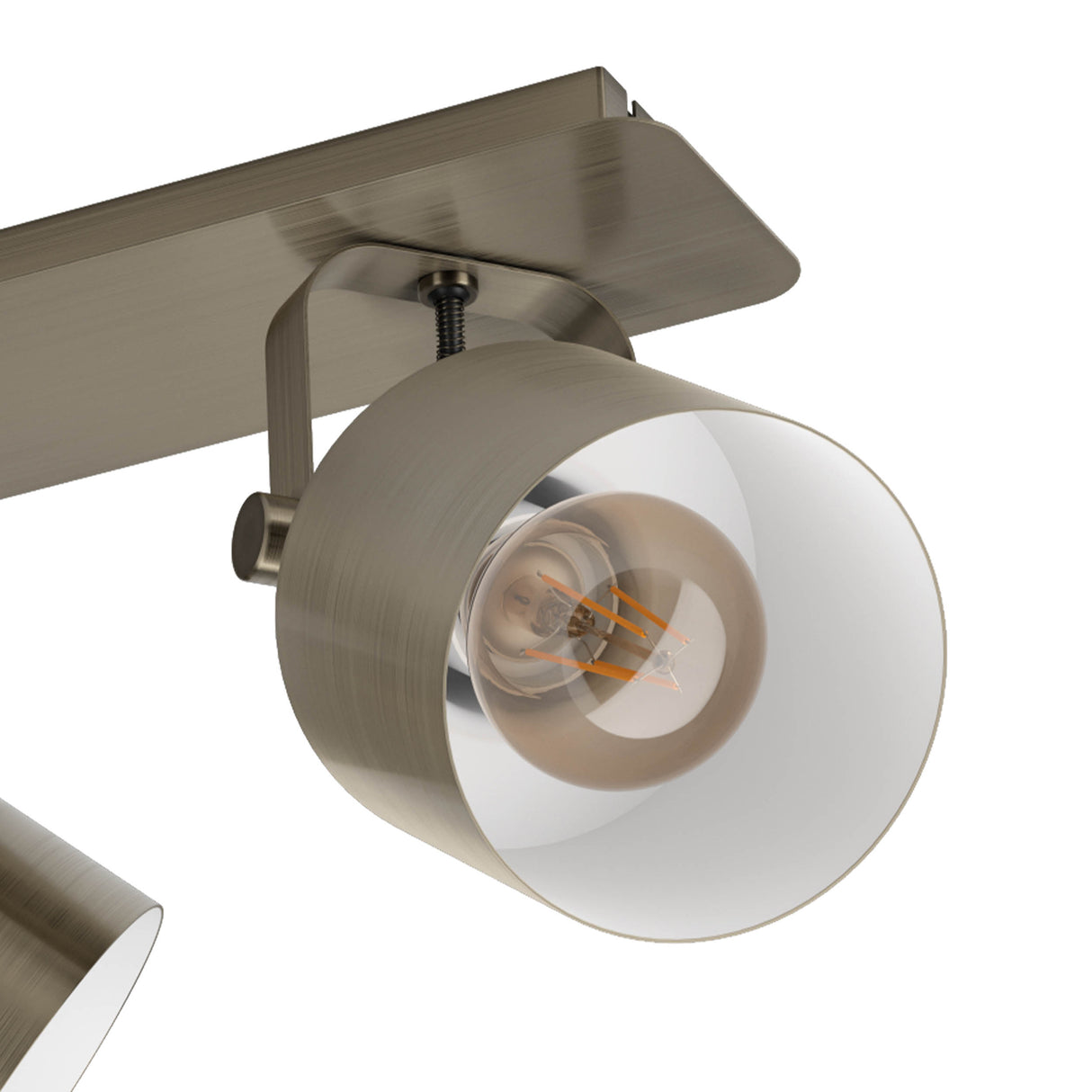 Eglo EU Southery 3 Set Ceiling Light E27 Cream and Gold