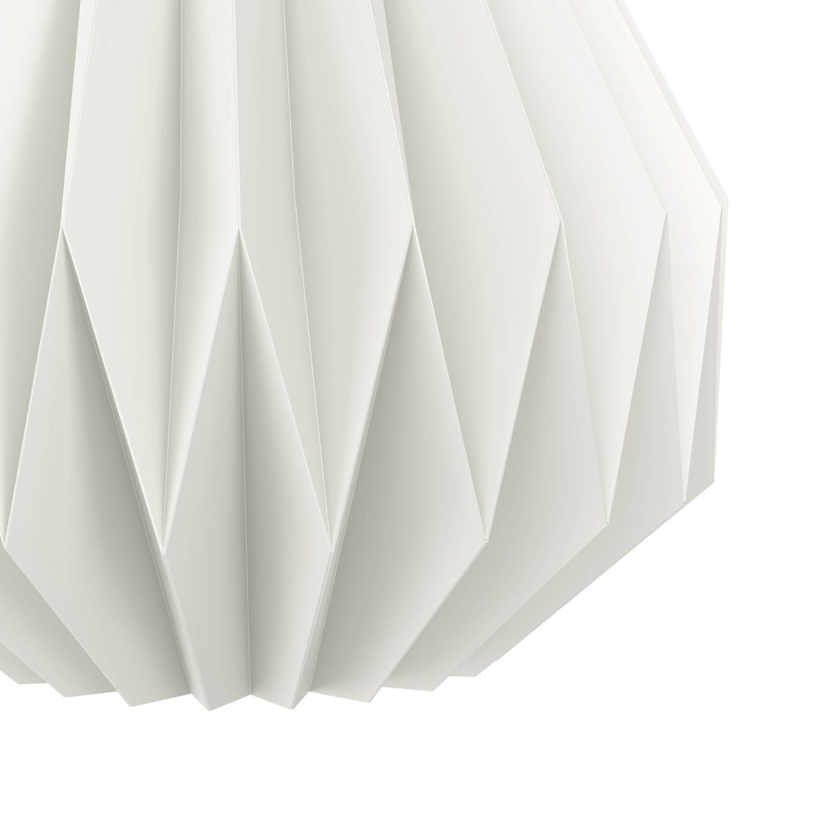 Eglo EU Minting Pendant Light White Paper Shade with Black Steel Mount, E27