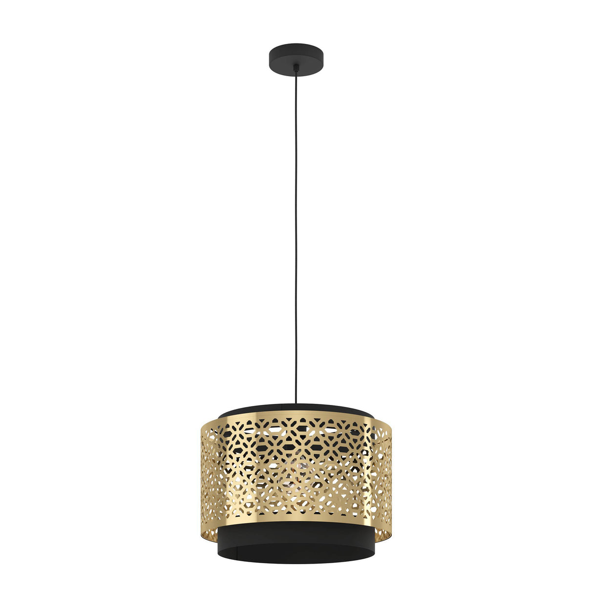 Eglo EU Sandbach Steel Brass Pendant Light