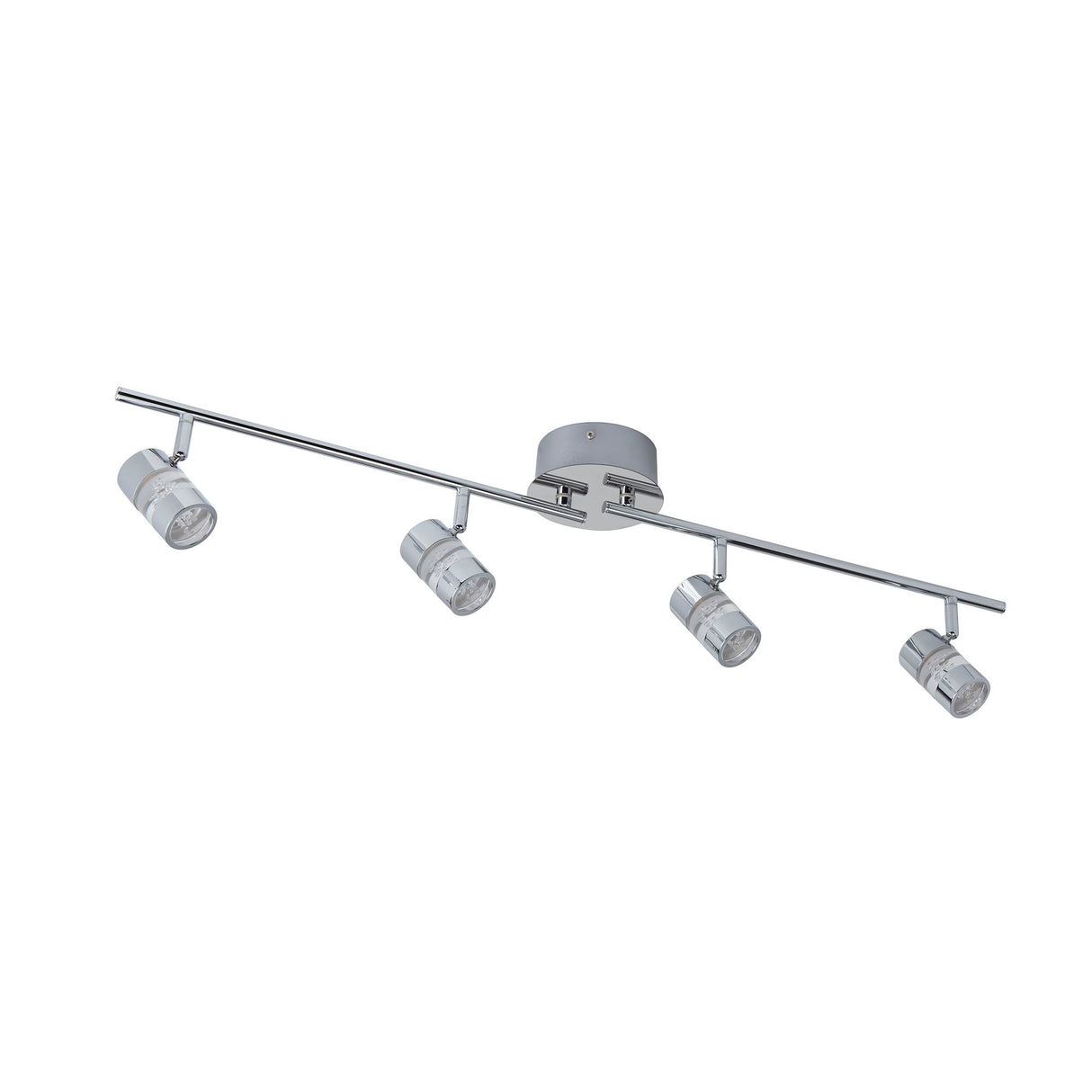 Searchlight Electric Bubbles 4Lt Split Bar Spotlight - Chrome & Bubble Acrylic 4414CC