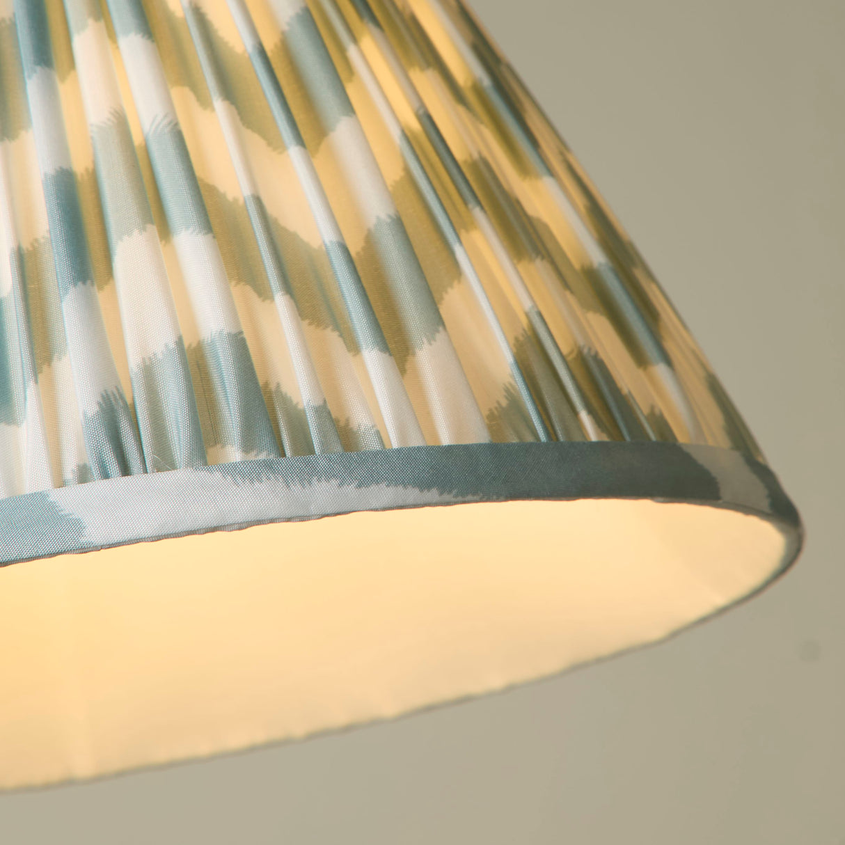 Searchlight Electric Flynn Chevron Printed Tapered Shade 46103