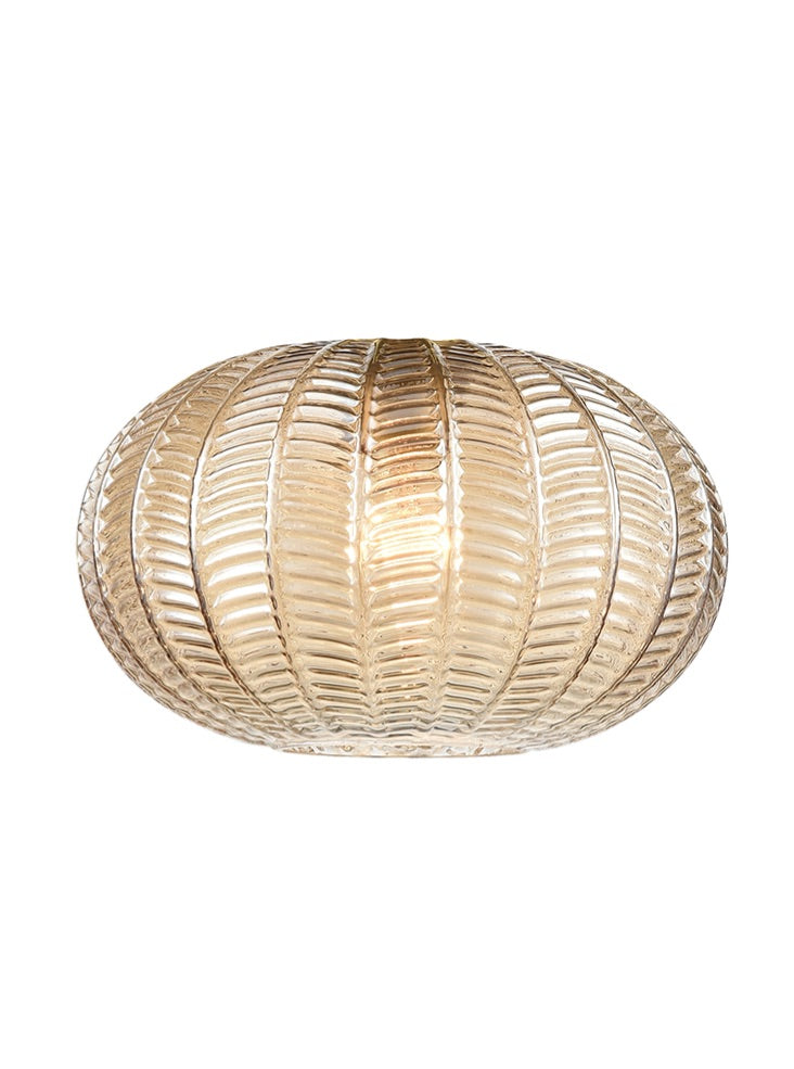 Franklite Chevron Amber Glass 260mm x 160mm Mezcla part no - 510