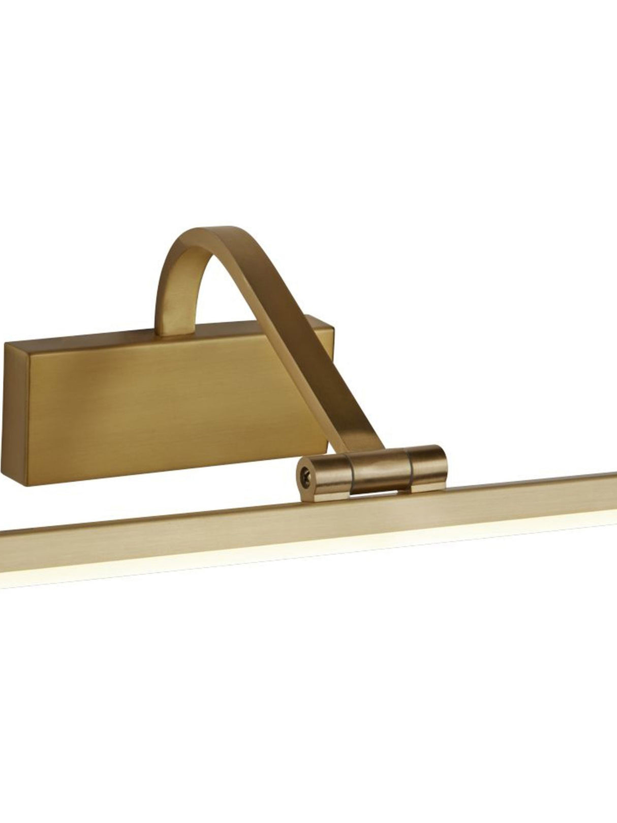 Searchlight Electric Bilbao Picture Light - Satin Brass Metal 5551-70SB