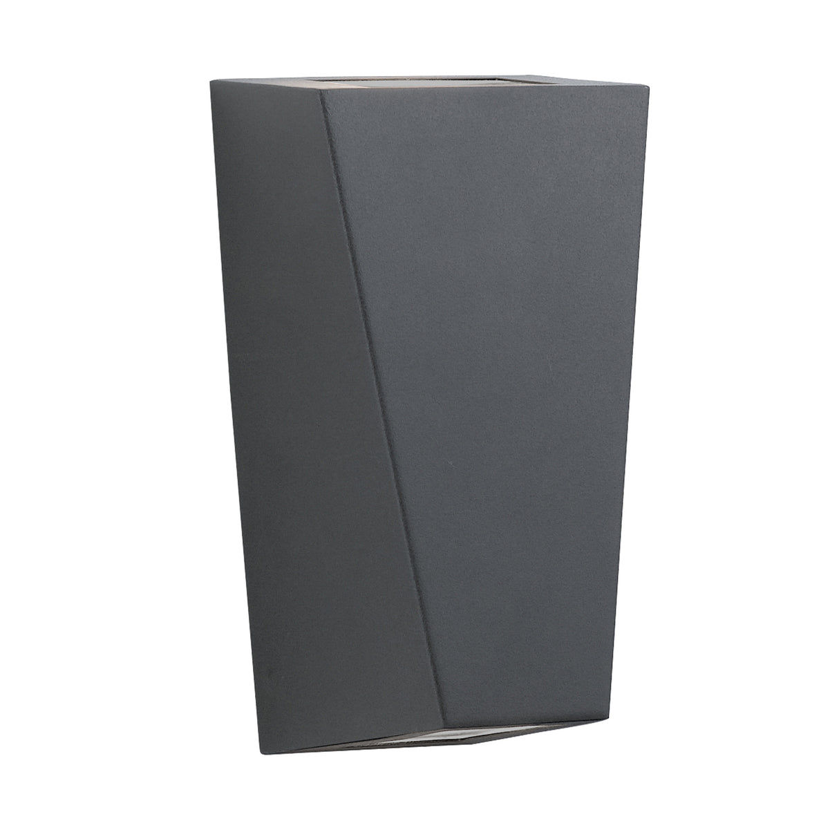 Searchlight Electric Sheffield Outdoor Wall Light - Black Metal & Glass 5600-2BK-LED