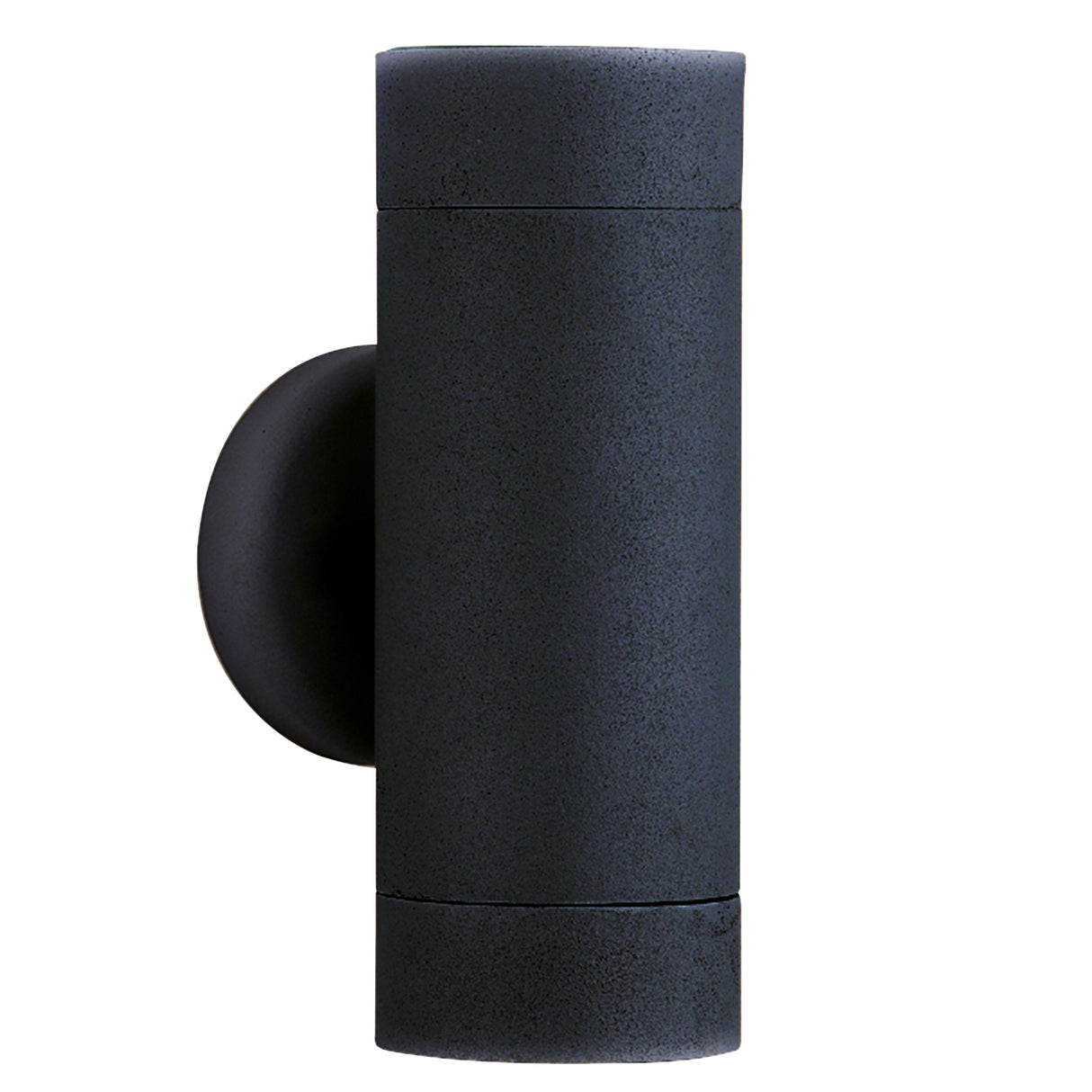 Searchlight Electric Metro Outdoor Wall Light - Silk Black Metal & Glass 6009-2BK-LED