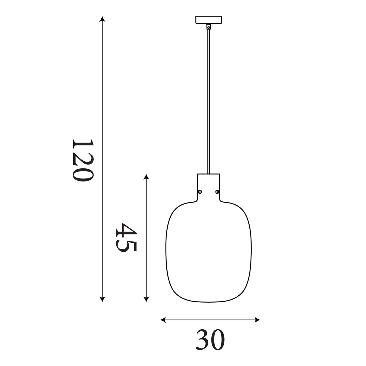 Searchlight Electric Barrel Pendant - Satin Brass & Amber Glass 68361AM