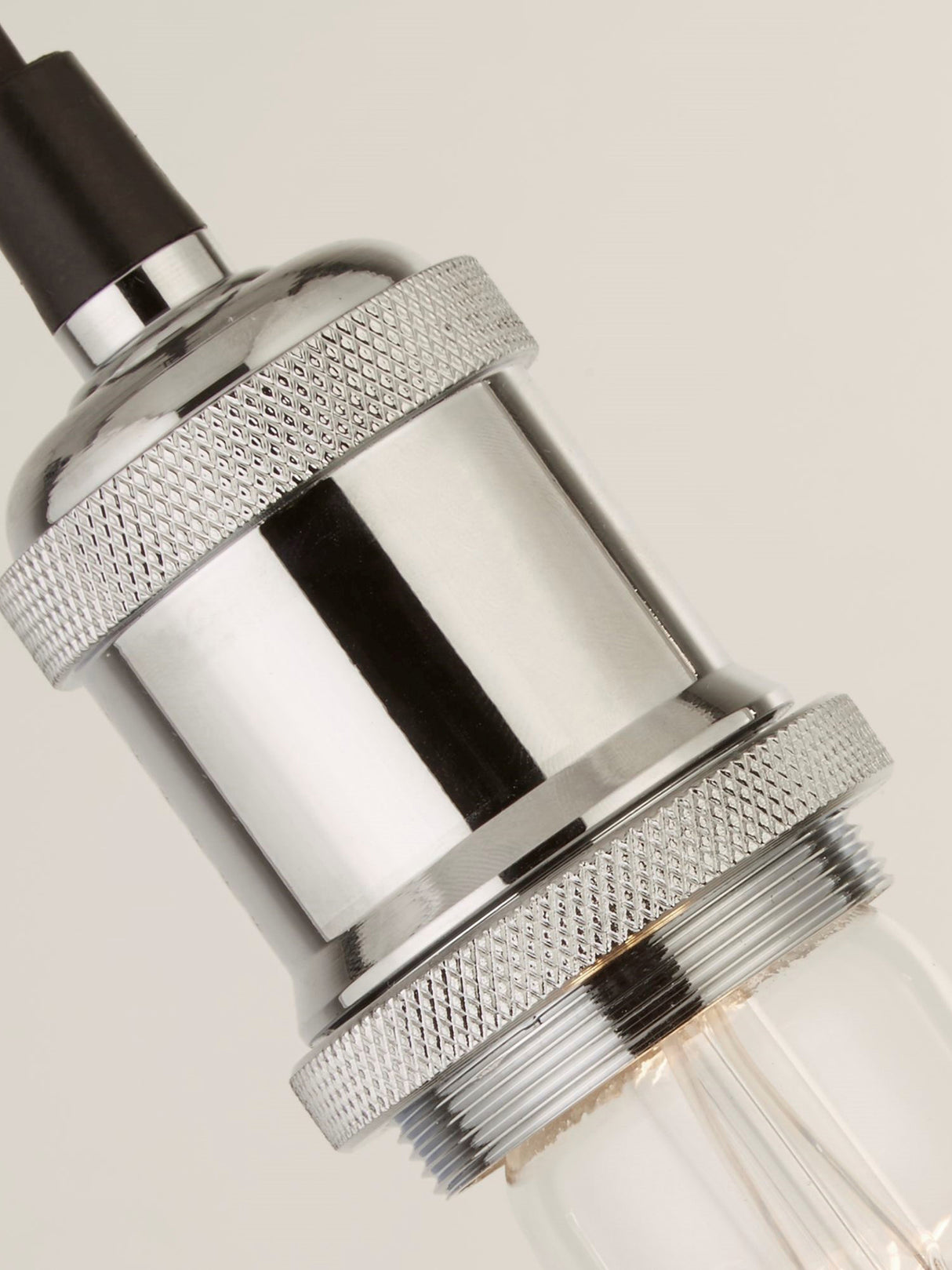 Searchlight Electric Chrome 1Lt Cable Suspension 7461CC