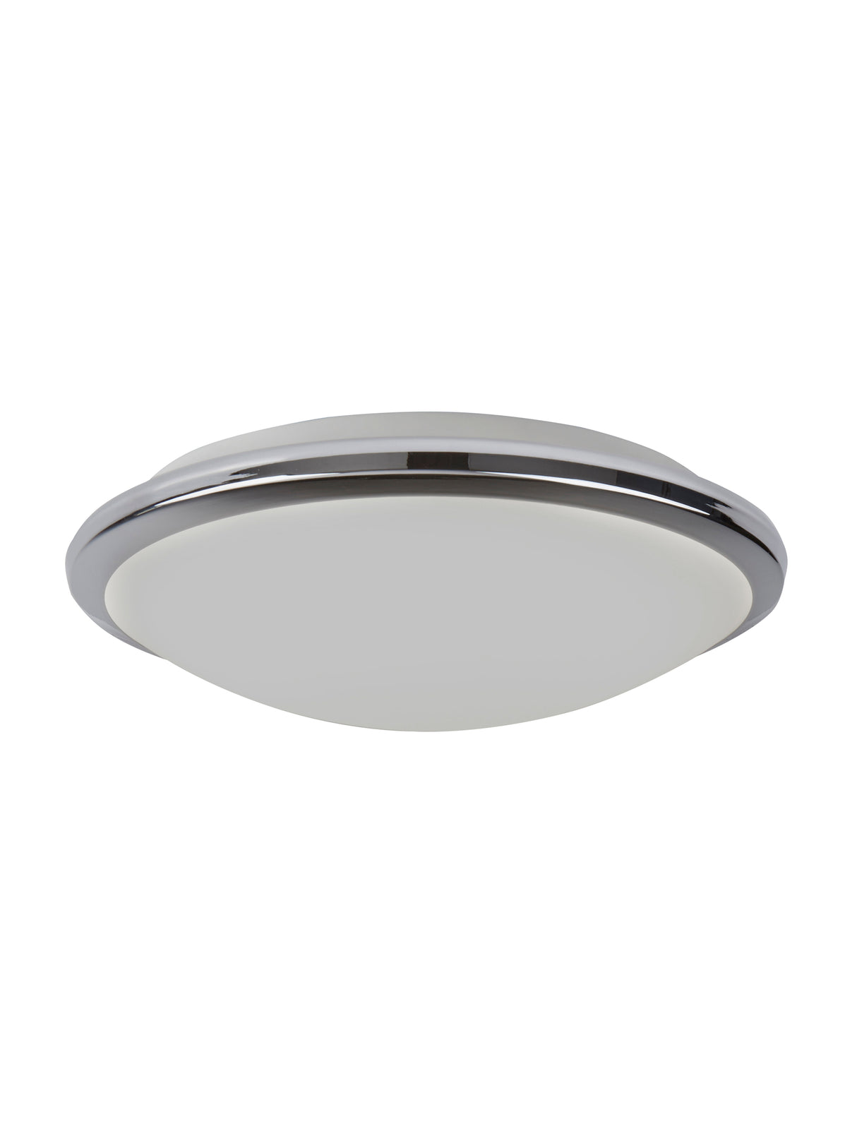 Searchlight Electric Knutsford Flush - Chrome Metal & Glass 7938-30CC