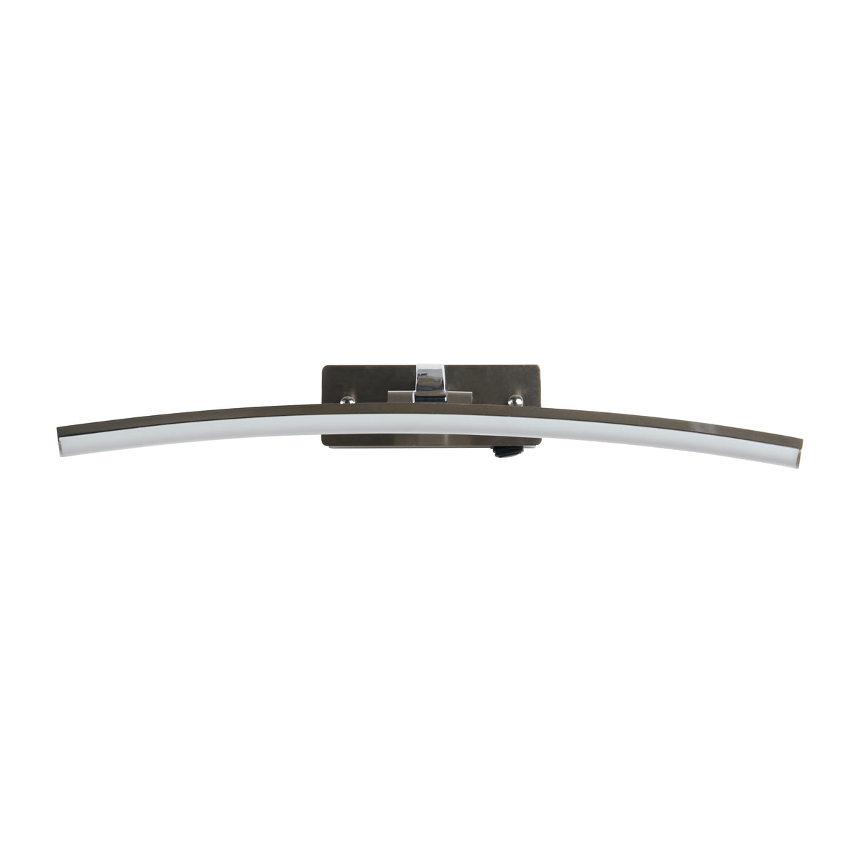 Searchlight Electric Santorini Picture Light - Satin Silver & Polished Chrome 79822-50SS