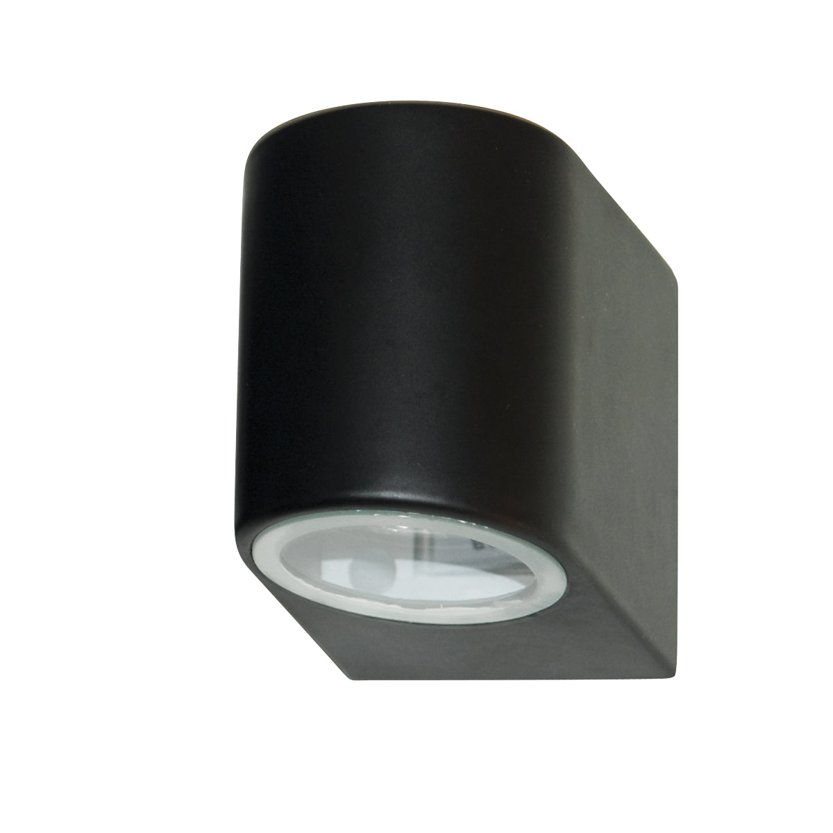 Searchlight Electric Eiffel Outdoor Wall Light-Black Metal, Clear & Frosted Glass 8008-1BK-LED