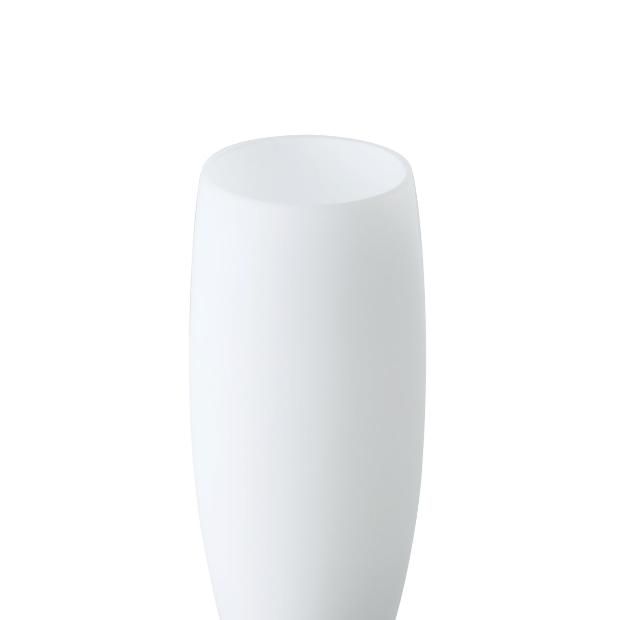 Eglo EU SLIM Table Light – Satin Nickel Steel, White Glass Shade, E14, Modern Indoor Table Lamp