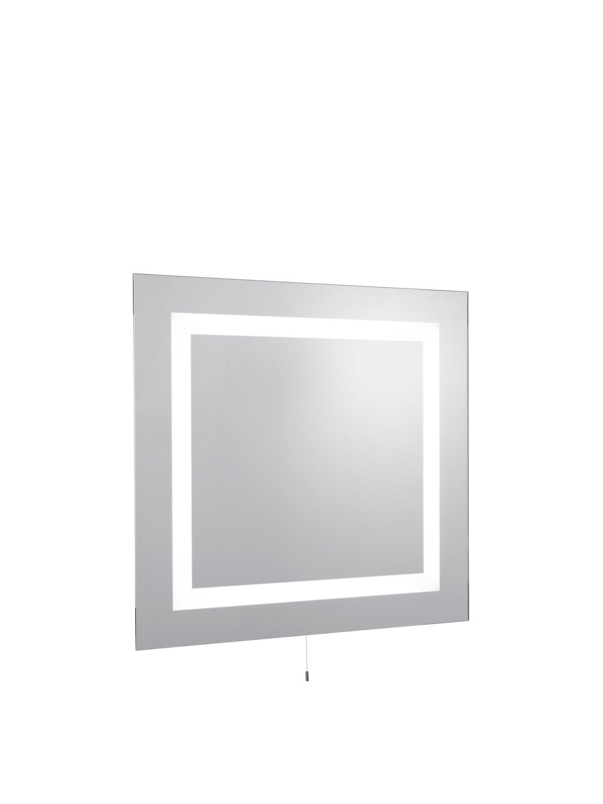 Bathroom LED Rectangular Mirror - Mirrored Glass, IP44