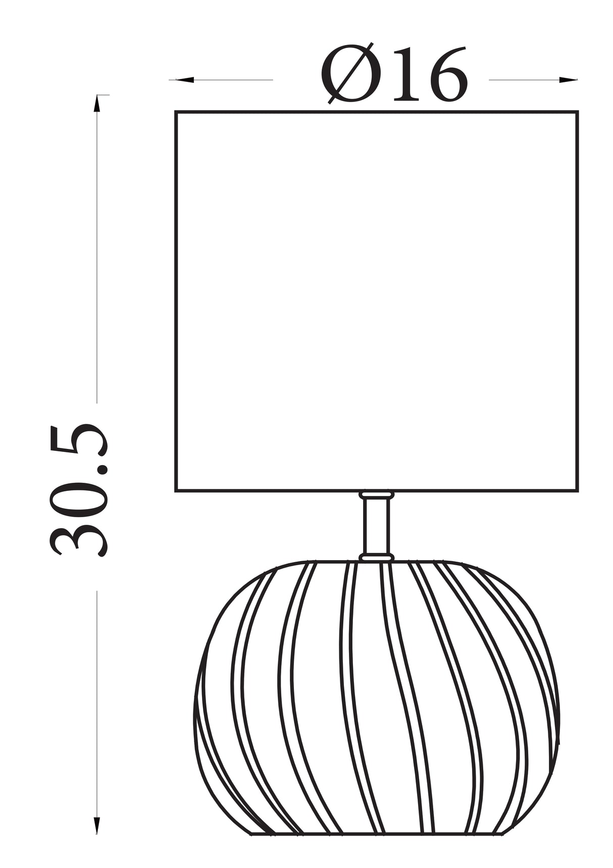 Searchlight Electric Fete 1Lt Table Lamp, Yellow Glass with Linen Shade 85474YL